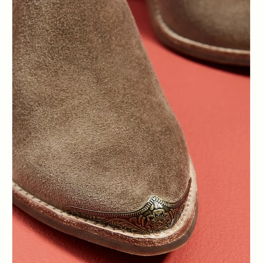 Jeffrey Campbell Anthropologie Woodruff Cutout Ankle Booties size 8 - Picture 12 of 12